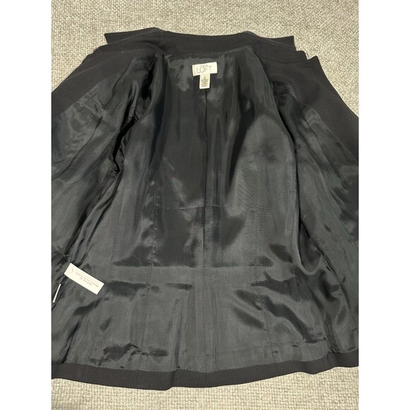 Vintage Loft Blazer Womens 8 Blue Military Nautical‎ Y2K Career - Picture 15 of 16